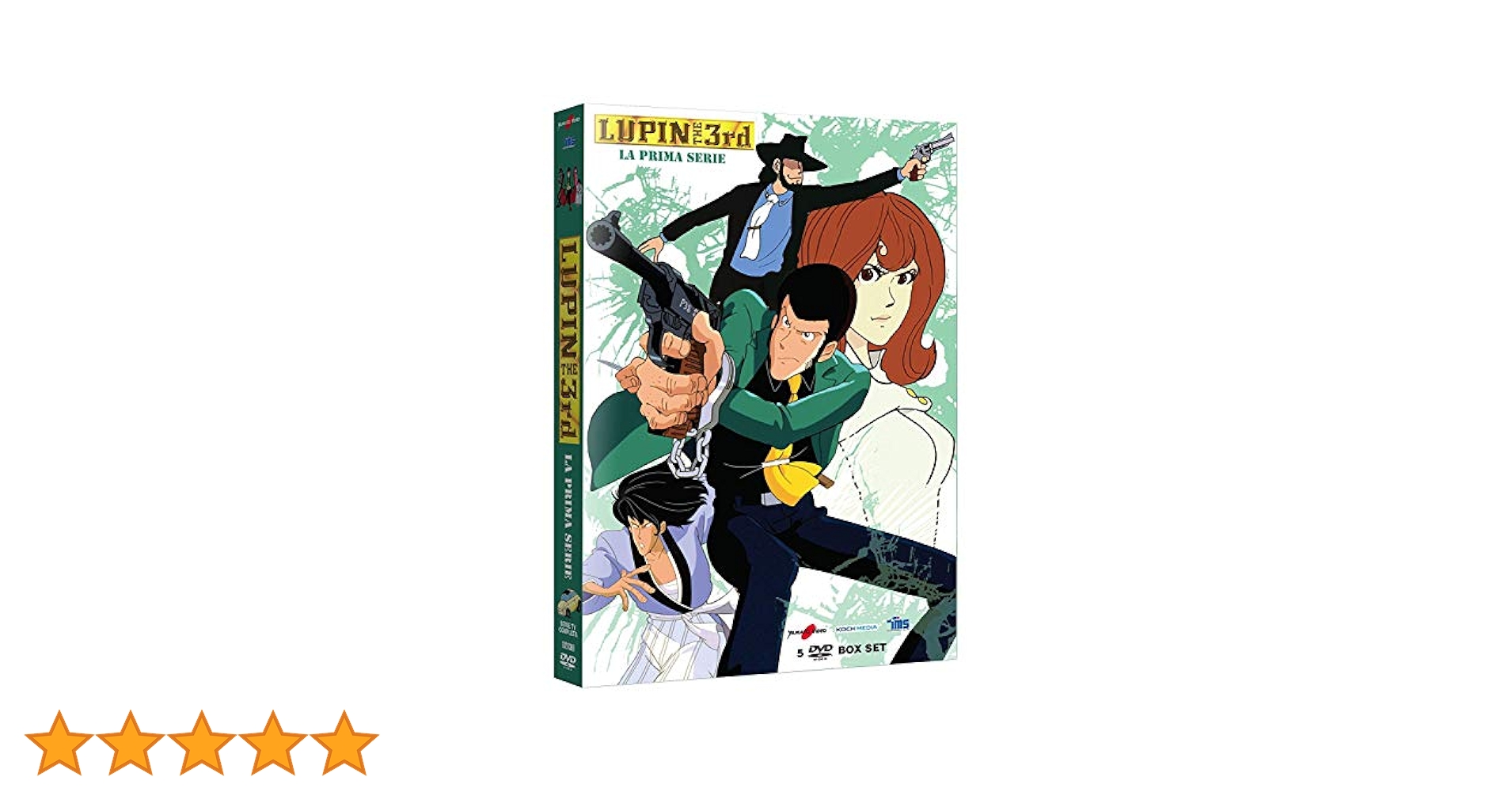 Lupin III - La Prima Serie (5 DVD): Amazon.it: Monkey Punch